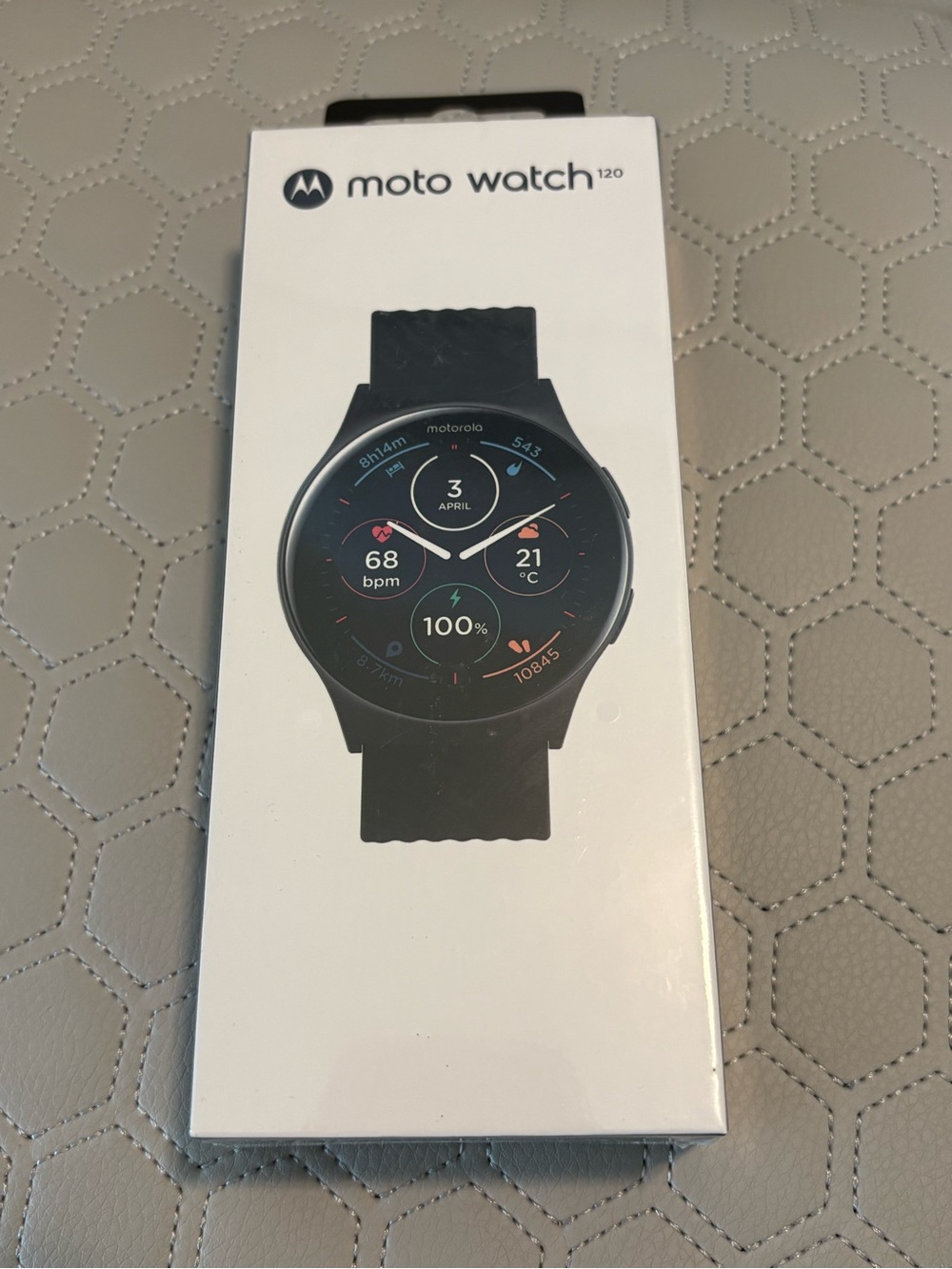 Motorola Moto Watch 120 Smartwatch - Black